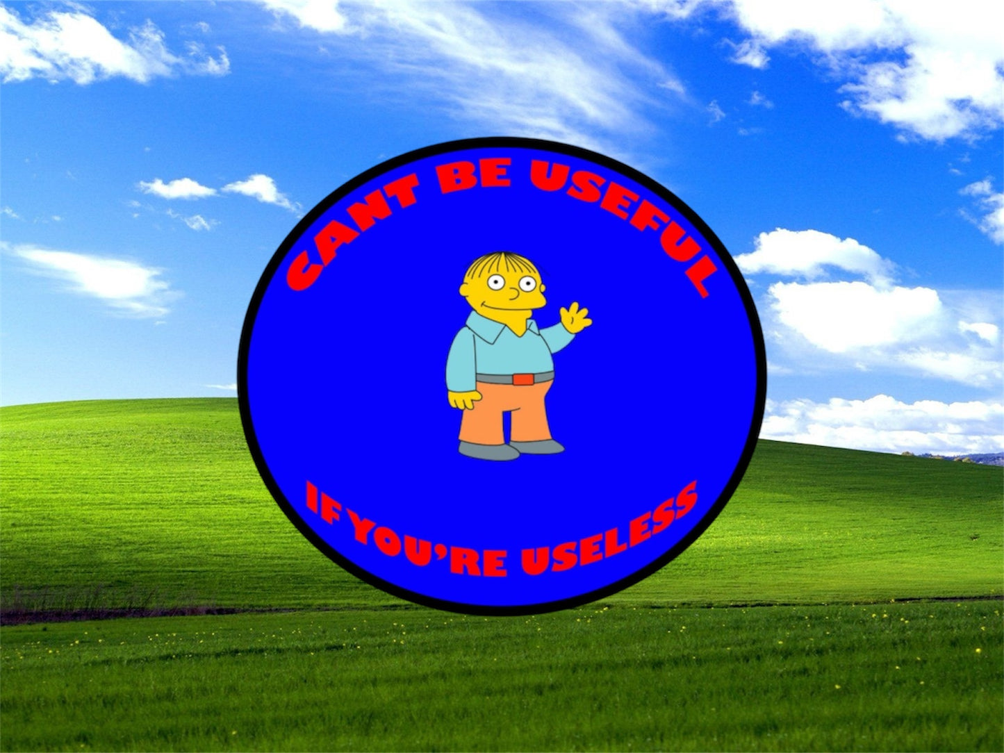 Useless Vinyl Sticker (GOONR)