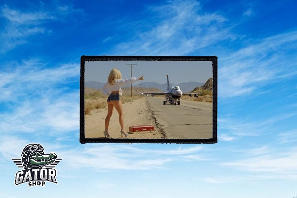 Hitchhiker F-16 Patch