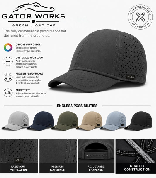 Green Light Cap (Email Us for a Quote)