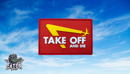 Take Off and Die PVC Patch