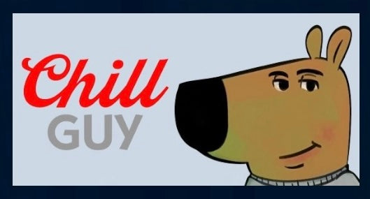 Chill Guy Vinyl Sticker